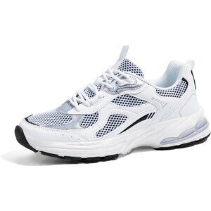 Women's Platform Chunky Sneakers Mesh Running Tennis Workout Sport Athletic